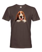 Pánské tričko Basset - tričko pro milovníky psů