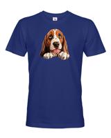 Pánské tričko Basset - tričko pro milovníky psů