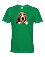 Pánské tričko Basset - tričko pro milovníky psů
