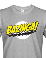 Pánské tričko Bazinga -Teorie velkého třesku