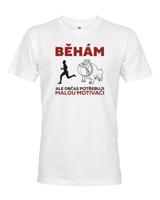Pánské tričko - Běhám ale občas potřebuji motivaci 2