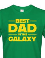 Pánské tričko Best Dad In The Galaxy -  originální dárek
