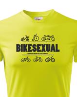 Pánské tričko Bikesexuál vám vždy zvedne náladu