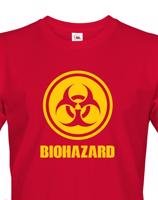 Pánské tričko Biohazard - ideální pro Geeky a hráče počítačových her