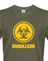 Pánské tričko Biohazard - ideální pro Geeky a hráče počítačových her