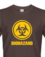 Pánské tričko Biohazard - ideální pro Geeky a hráče počítačových her