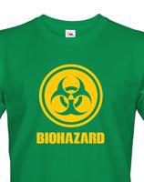 Pánské tričko Biohazard - ideální pro Geeky a hráče počítačových her
