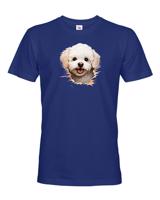 Pánské tričko Bišon- tričko pro milovníky psů