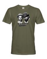 Pánské tričko Bud Spencer a Terence Hill - Old school heroes