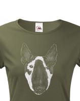 Pánské tričko Bullteriér - kvalitní potisk s rychlým doručením