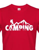 Pánské tričko Camping - ideální tričko na kempování