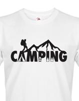 Pánské tričko Camping - ideální tričko na kempování