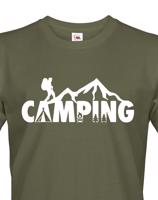 Pánské tričko Camping - ideální tričko na kempování