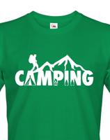 Pánské tričko Camping - ideální tričko na kempování