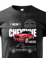 Pánské tričko Chevrolet Cheyenne 400 SS- kvalitní tisk a rychlé dodání