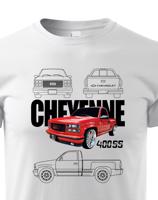 Pánské tričko Chevrolet Cheyenne 400 SS- kvalitní tisk a rychlé dodání