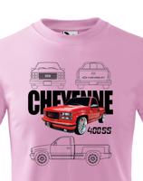 Pánské tričko Chevrolet Cheyenne 400 SS- kvalitní tisk a rychlé dodání