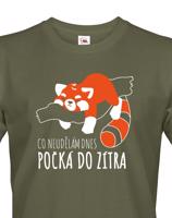 Pánské tričko Co neudělám dnes, počká do zítra