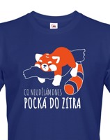 Pánské tričko Co neudělám dnes, počká do zítra