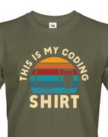 Pánské tričko - Coding shirt