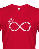 Pánské tričko Cyklistické nekonečno - ideální tričko pro cyklisty