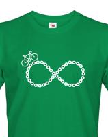 Pánské tričko Cyklistické nekonečno - ideální tričko pro cyklisty
