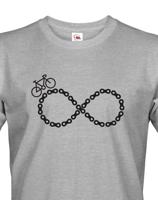 Pánské tričko Cyklistické nekonečno - ideální tričko pro cyklisty