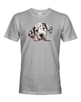 Pánské tričko Dalmatin - tričko pro milovníky psů