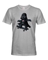 Pánské tričko Darth Vader Skateboard  - tričko pro milovníky humoru a filmů