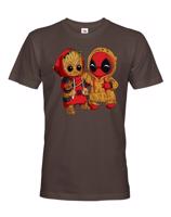 Pánské tričko Deadpool a Groot - super dárek