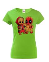 Pánské tričko Deadpool a Groot - super dárek