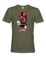 Pánské tričko Deadpool Hellboy -  tričko pro milovníky humoru a filmů