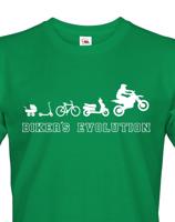 Pánské tričko Evoluce motorkáře - Bikers Evolution