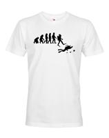 Pánské tričko Evoluce potápění  - na narozeniny nebo jen tak