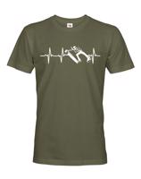 Pánské tričko - Freestyle koloběžka - ideální dárek