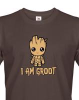 Pánské tričko Groot z filmu Strážci galaxie - Já jsem Groot na triku