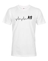 Pánské tričko Hasič tep - kvalitní tisk a rychlé dodání