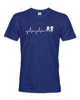 Pánské tričko Hasič tep - kvalitní tisk a rychlé dodání