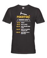 Pánské tričko - Hodinová sazba pokrývač