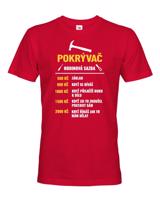 Pánské tričko - Hodinová sazba pokrývač