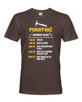 Pánské tričko - Hodinová sazba pokrývač
