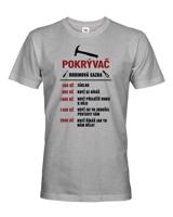 Pánské tričko - Hodinová sazba pokrývač