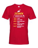 Pánské tričko - Hodinová sazba zedník