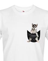 Pánské tričko Husky v kapsičce - kvalitní tisk a rychlé dodání