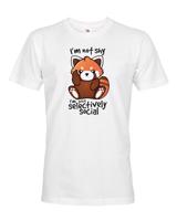 Pánske tričko - I am not shy