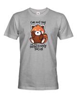 Pánske tričko - I am not shy