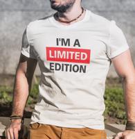 Pánské Tričko  I´a m limited edition - skvělé narozeninové triko