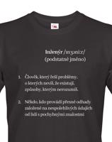 Pánské tričko Inženýr - kvalitní tisk a rychlé dodání