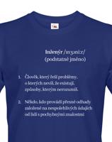 Pánské tričko Inženýr - kvalitní tisk a rychlé dodání