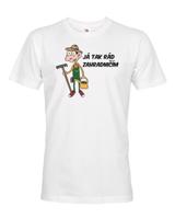 Pánské tričko - Já tak rád zahradničím
